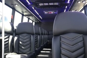 Des Moines Minibus Interior