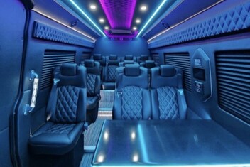 Des Moines Sprinter Bus Interior