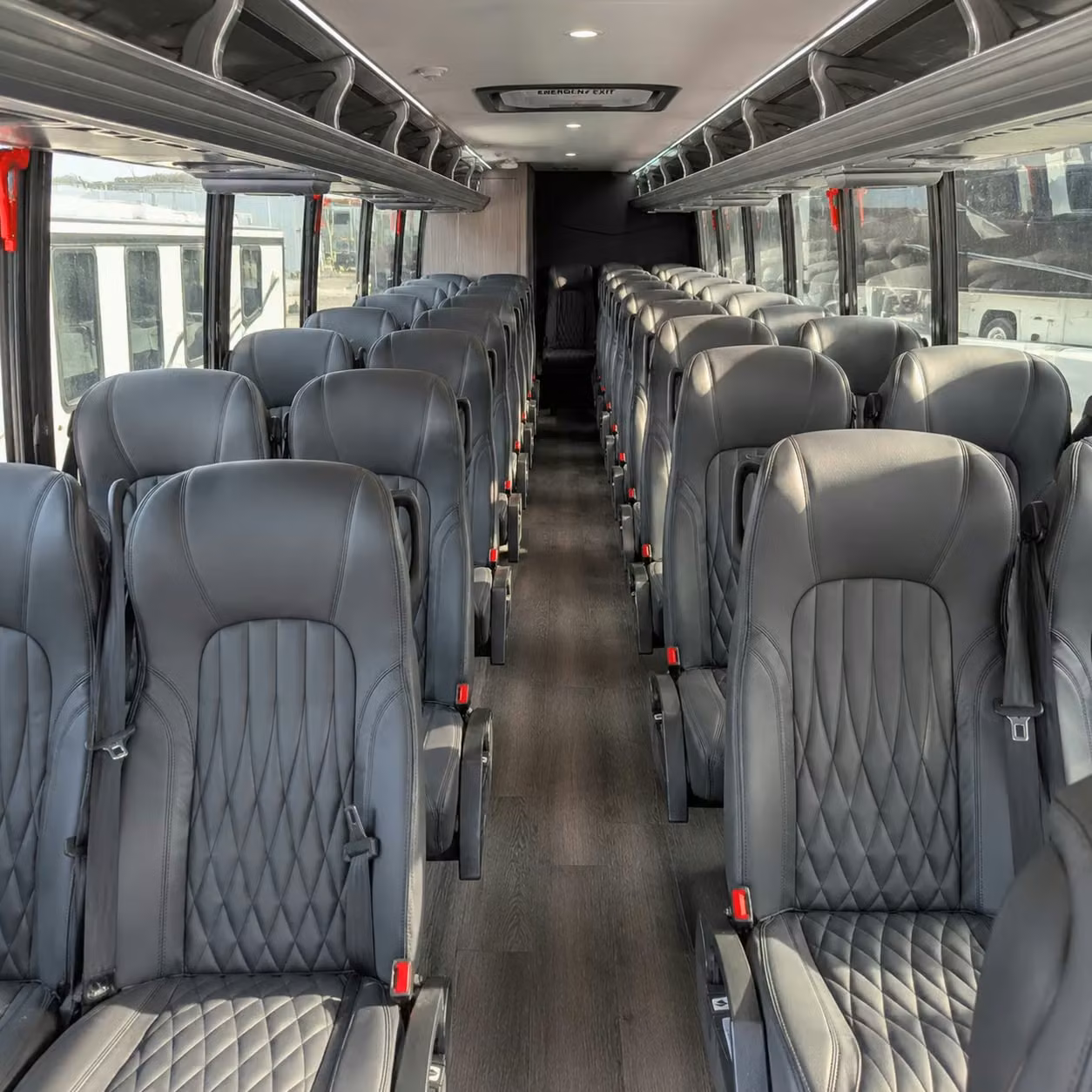 35 passenger minibus interior