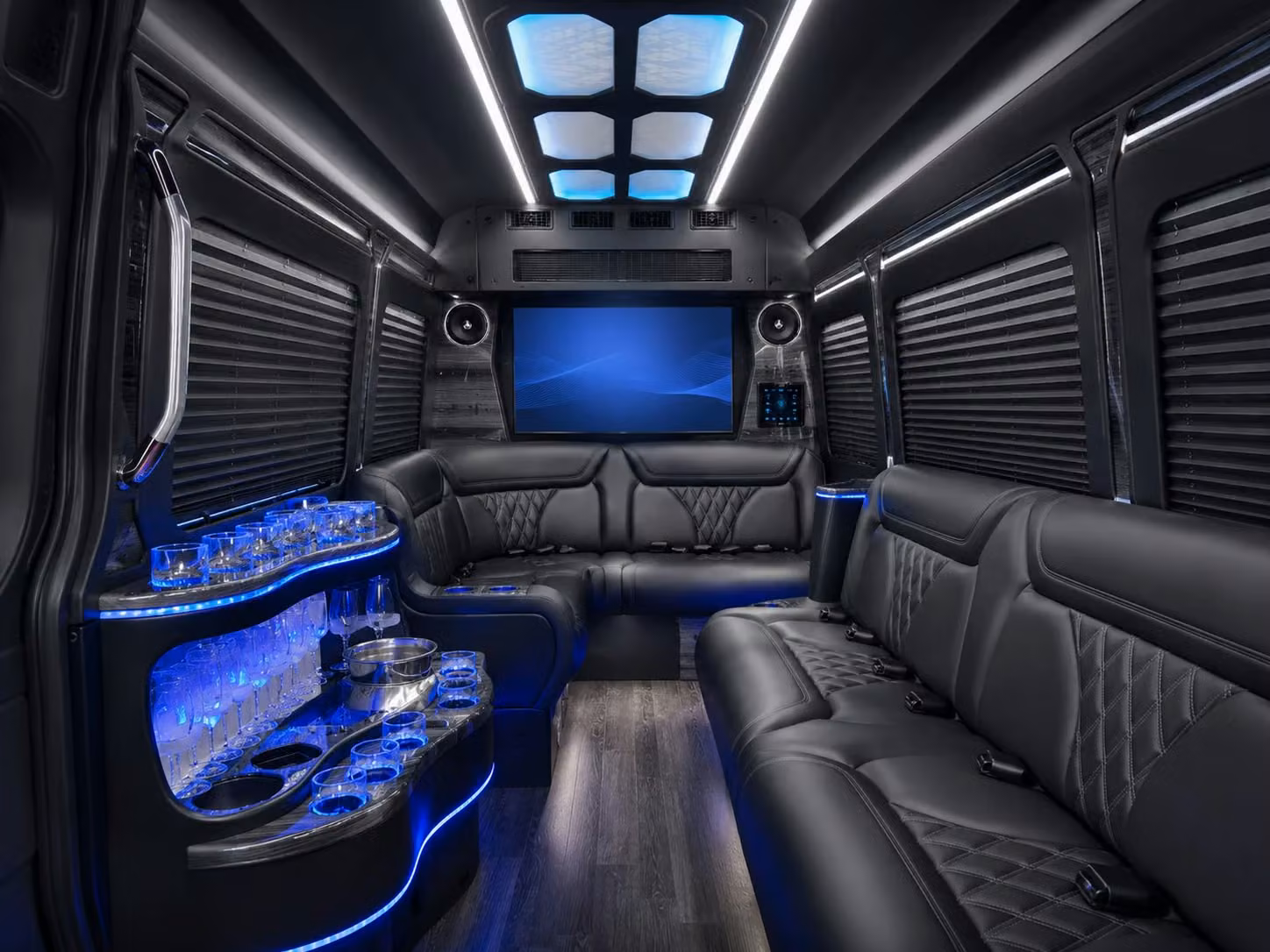 corporate groups private parties and every reason to rent a concert bus in des moines