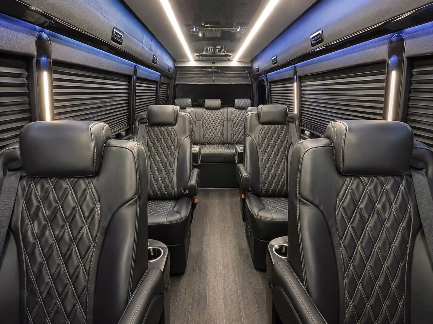 sprinter van with driver interior